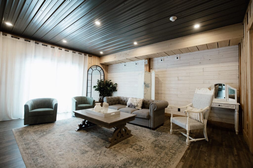 Bear Ridge Destination getting ready room in their barndo suites